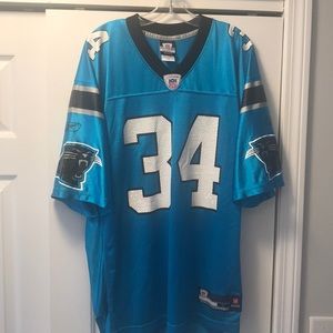 Authentic Reebok Carolina Panthers Williams Jersey